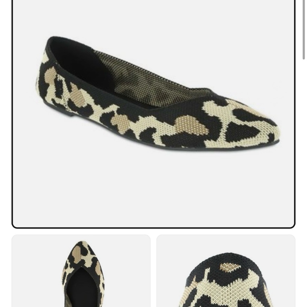 MIA KERRI KNIT BALLET FLAT SHOES